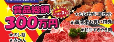 衣笠商店街歳末タッチで抽選会